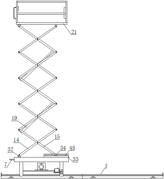 Lifting device for electric power overhaul