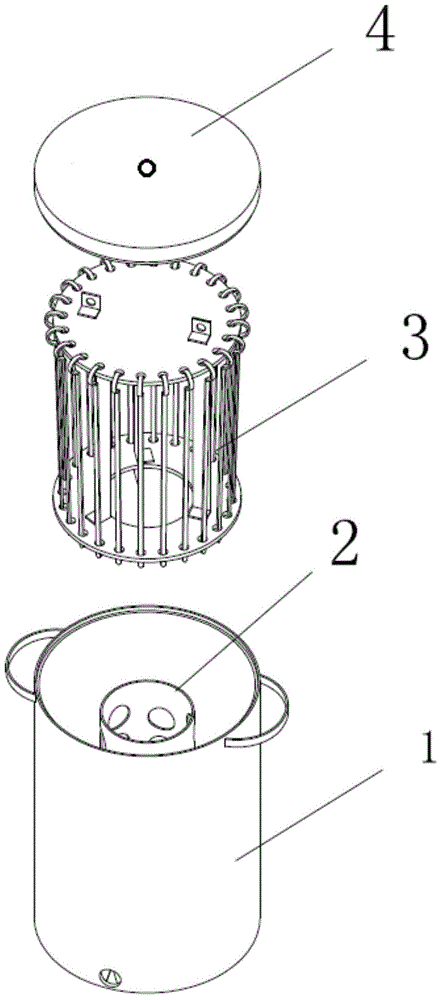 Smokeless roast stove