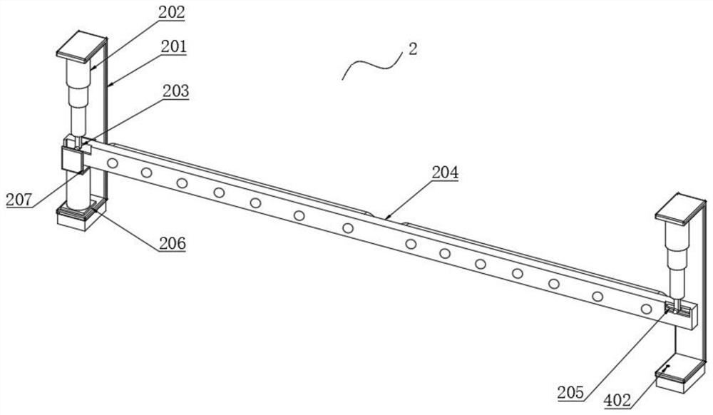 A production optimization scheduling device based on steelmaking and continuous casting