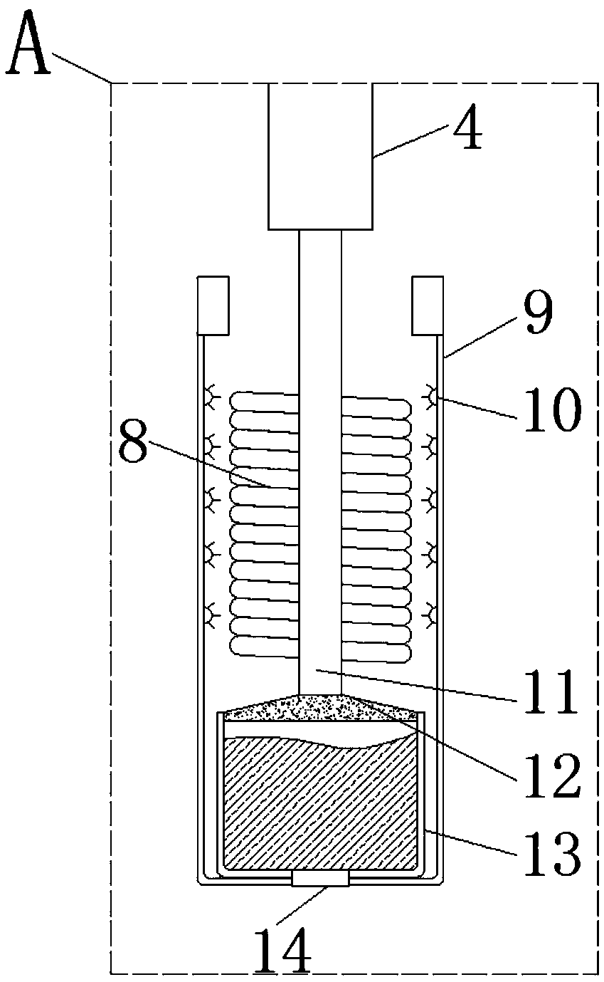 Damp-proof buffer for lifts