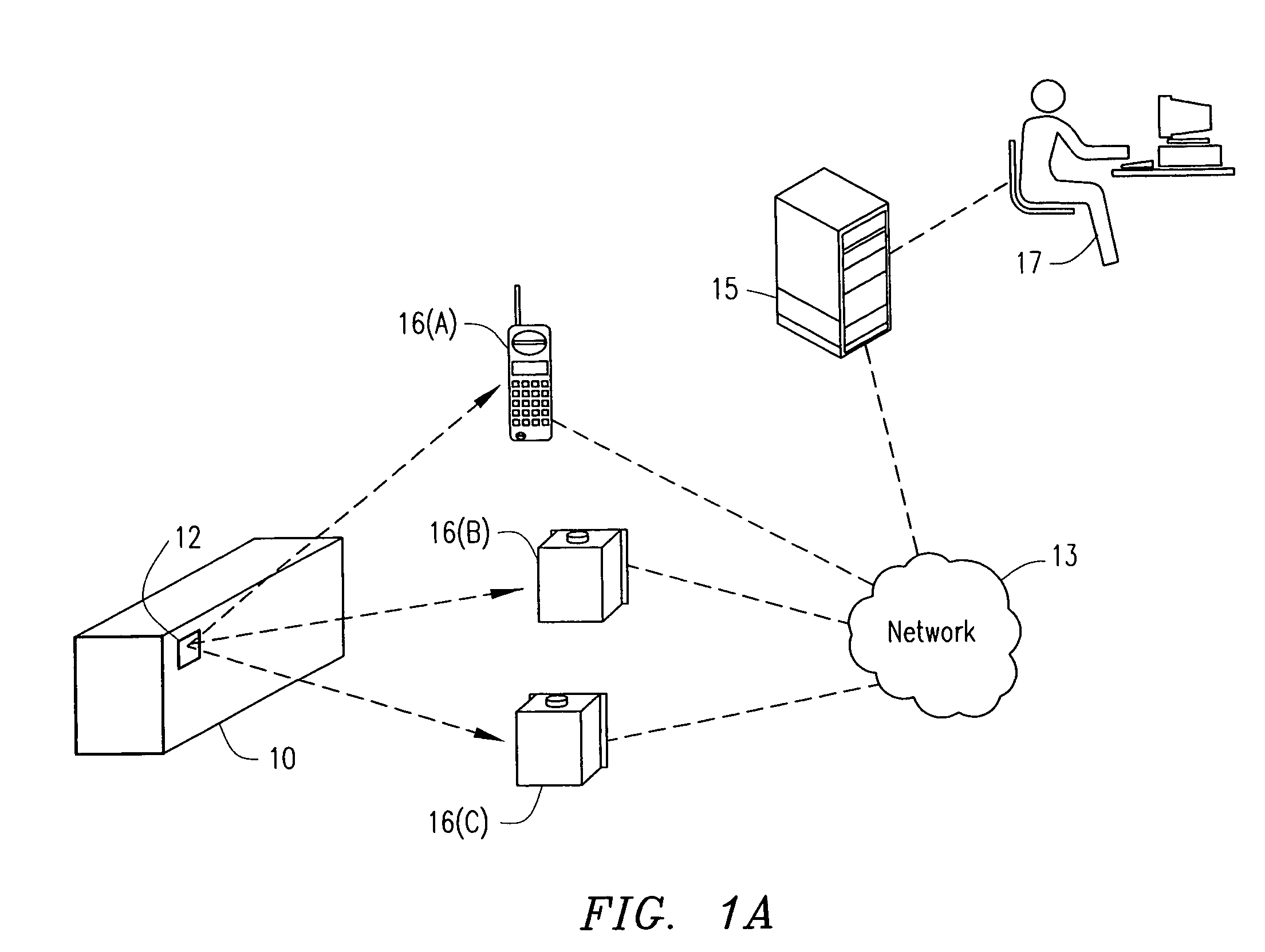 Method and system for monitoring containers to maintain the security thereof