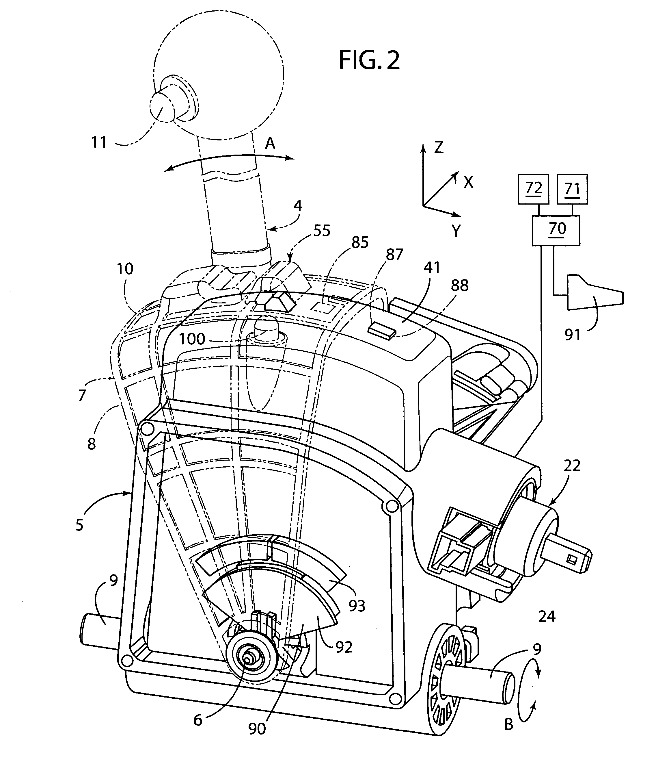 Shifter having neutral lock