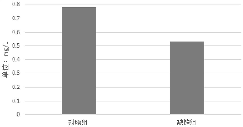 Mouse zinc deficiency model feed and preparation method and application thereof