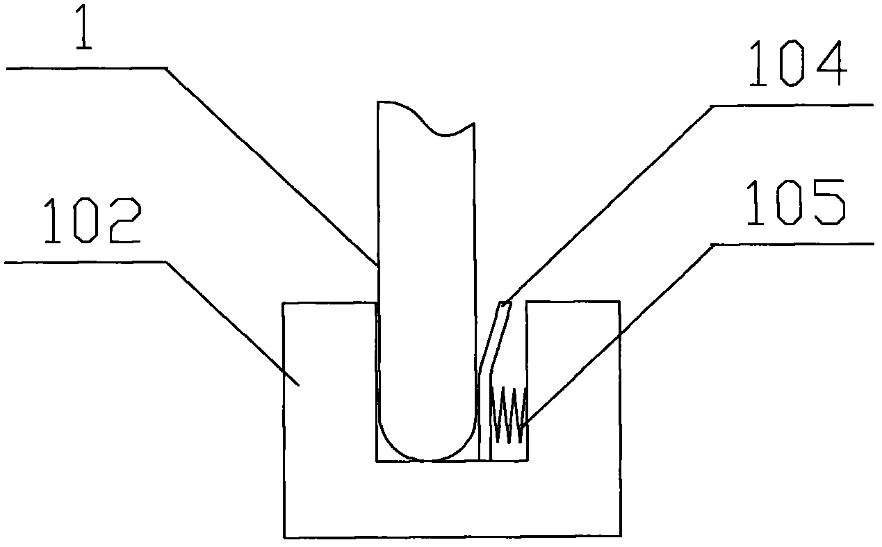 Finned tube locating fixture and assembly method of heat exchanger