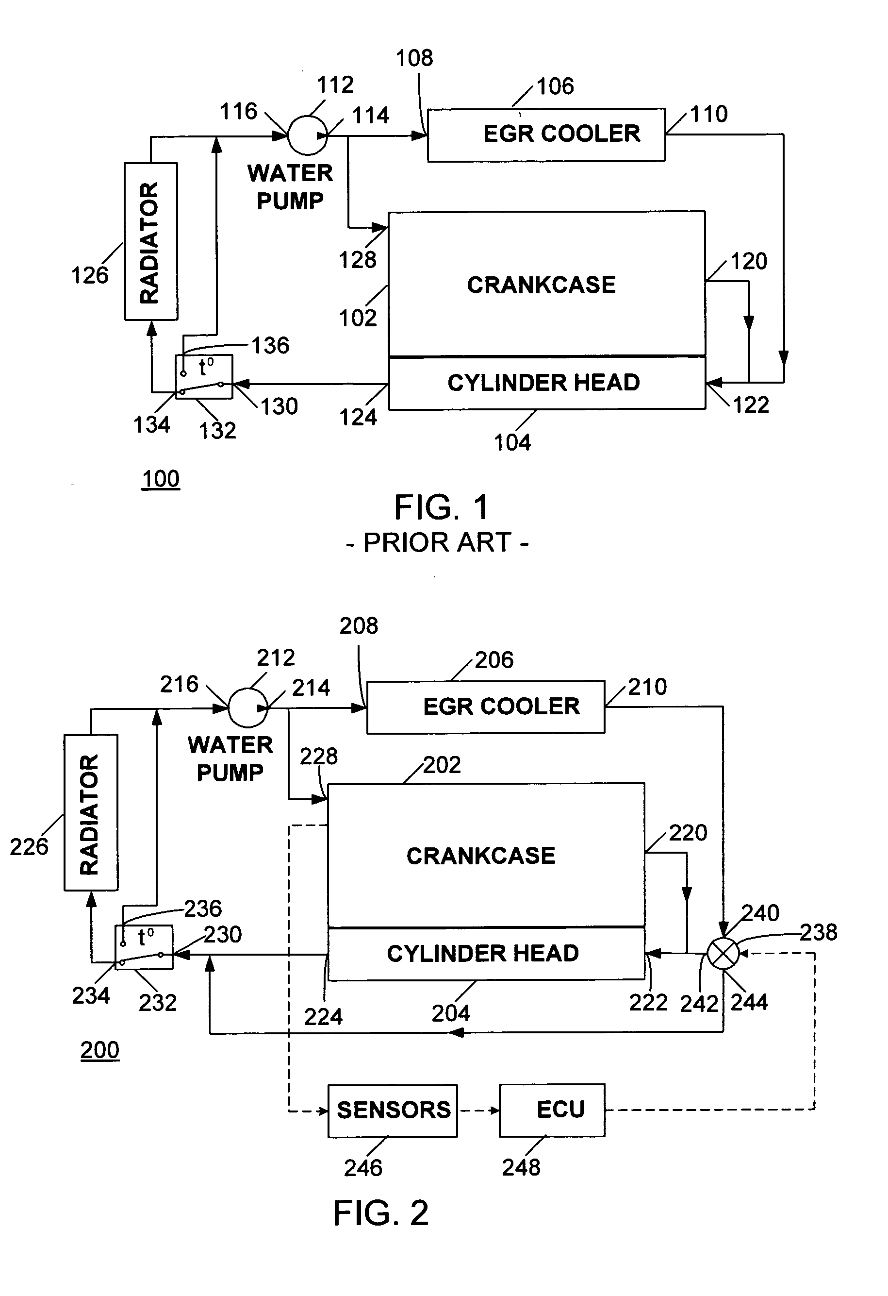 Coolant valve system for internal combustion engine and method