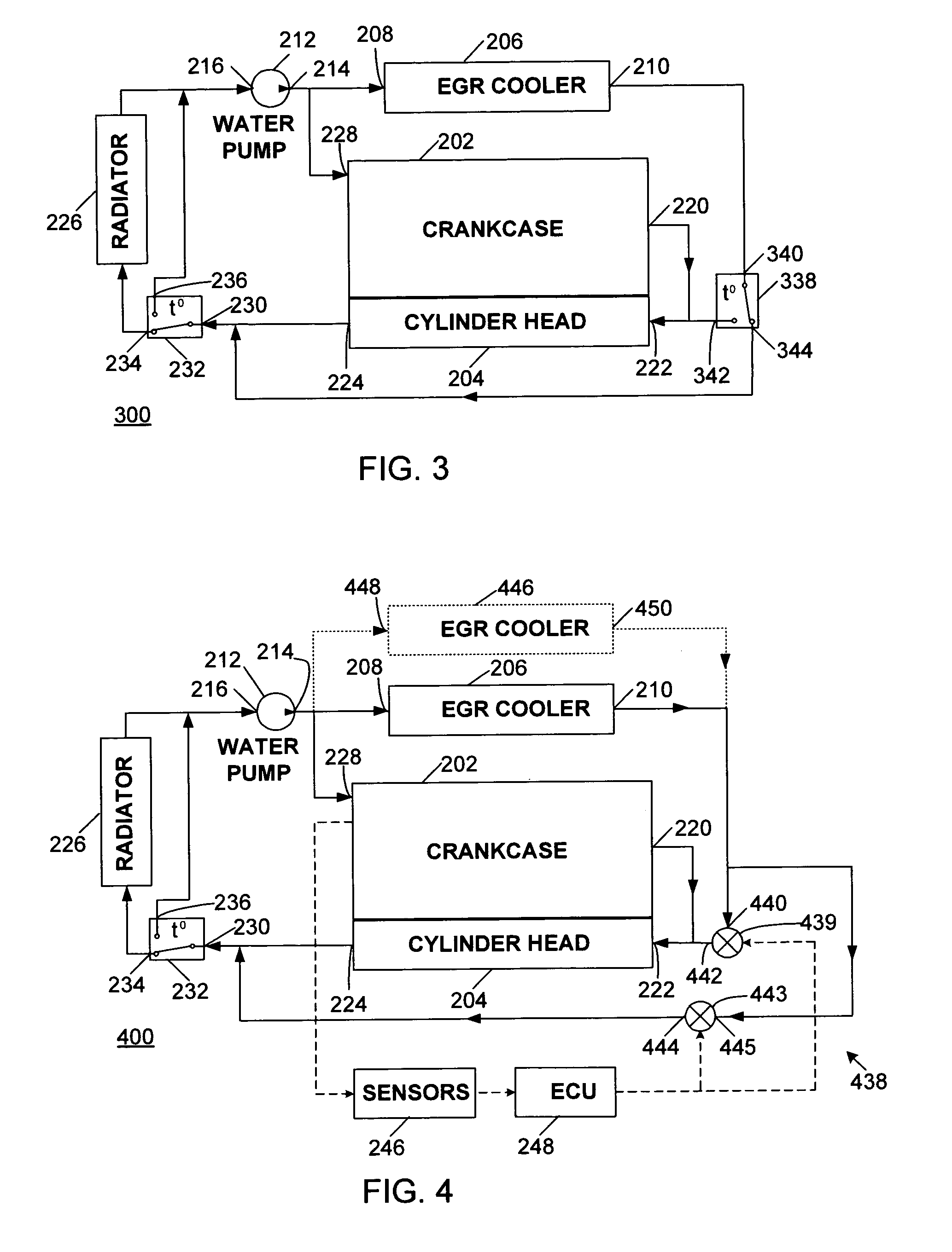 Coolant valve system for internal combustion engine and method