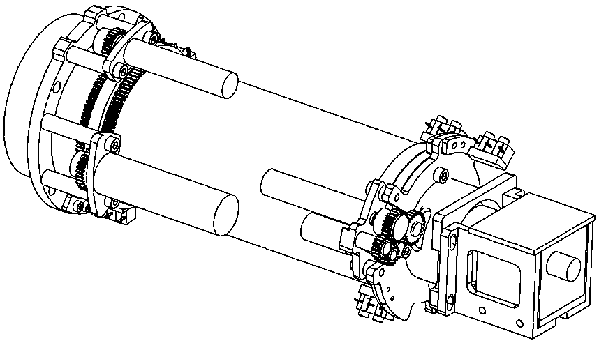 Miniaturized large zoom ratio digital telephoto lens and its working method