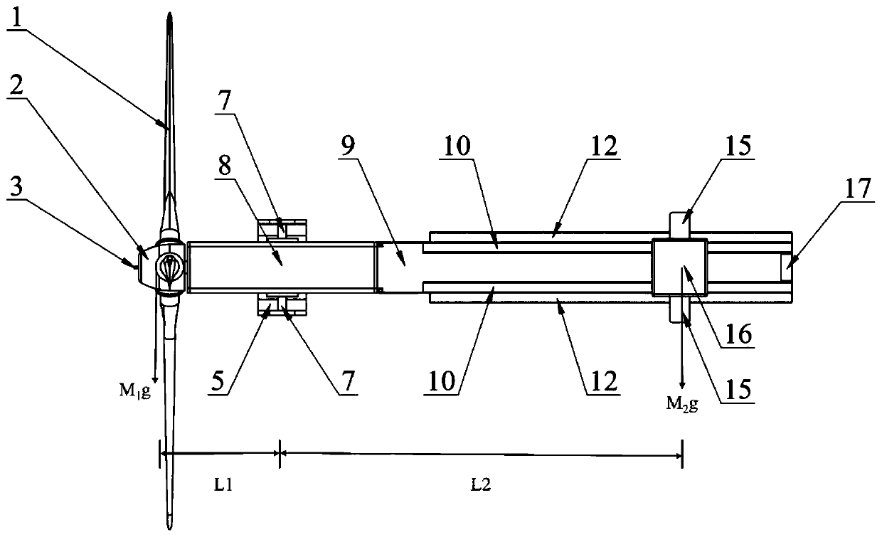 Horizontal-axis tidal current energy water turbine