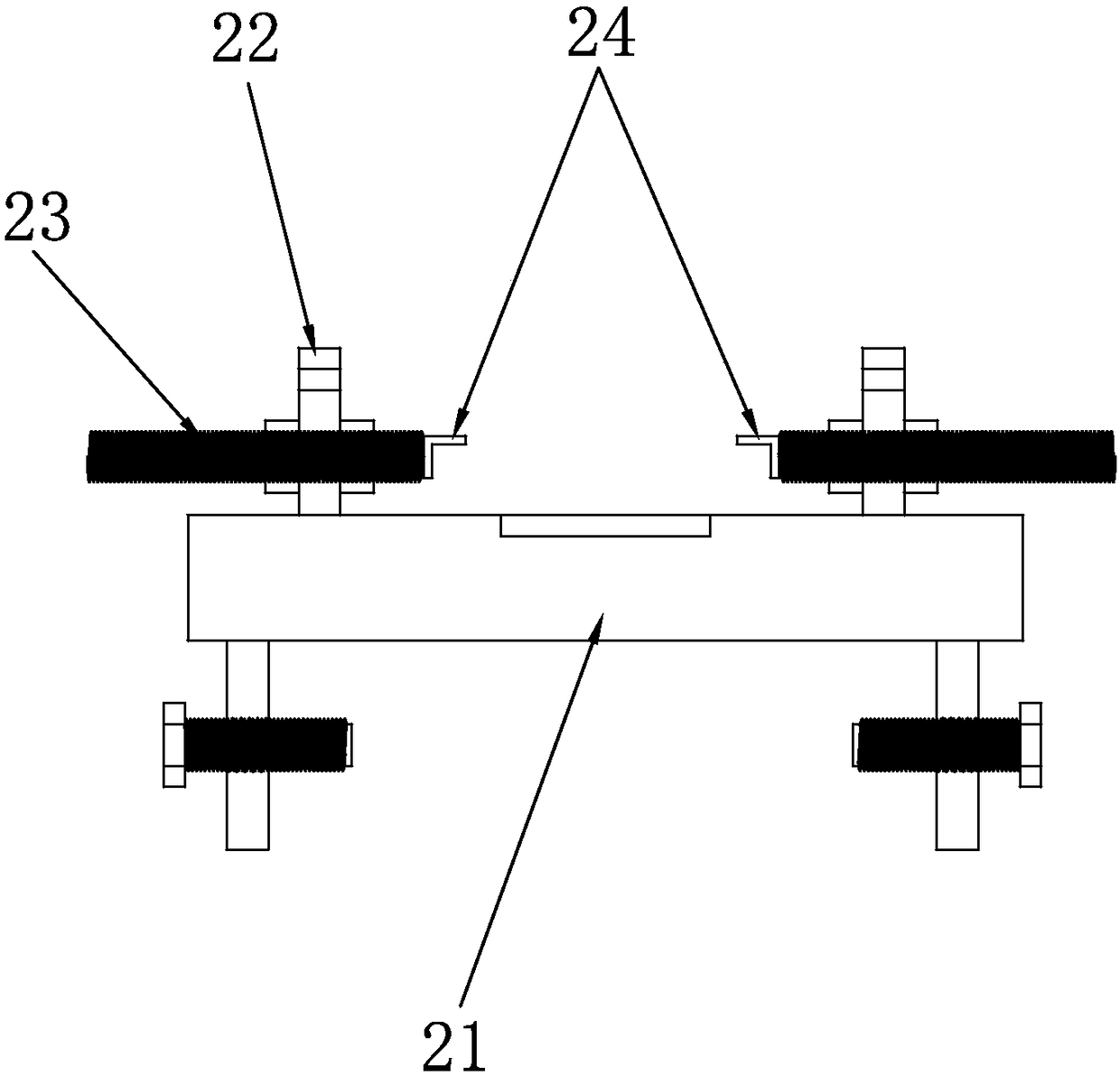 Experiment platform and experiment method for individual dental implant performance detection