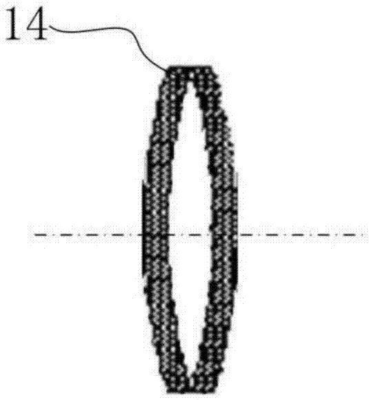 Tile-shaped magnet forming die, magnet forming method and motor magnet