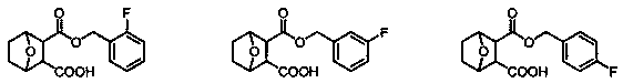 Norcantharidin carboxylic acid monofluorobenzyl ester and synthesis method and anti-tumor application thereof