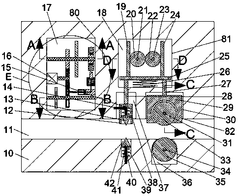 Cable auxiliary stripping machine