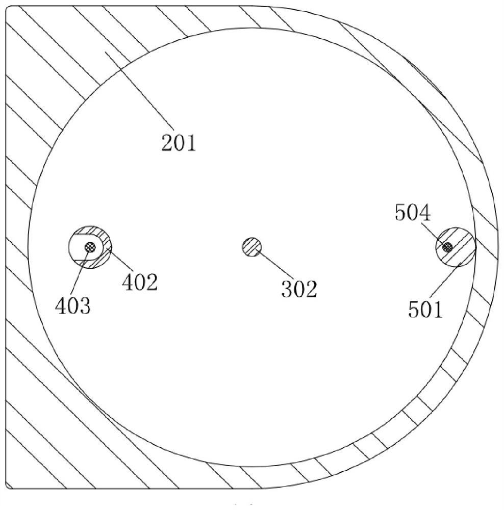 Chlorine-containing disinfectant concentration detection device and use method thereof