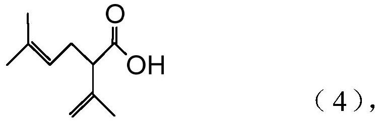 Processes for preparing 2-isopropenyl-5-methyl-4-hexenoic acid, 2-isopropenyl-5-methyl-4-hexen-1-ol, and a carboxylate ester thereof