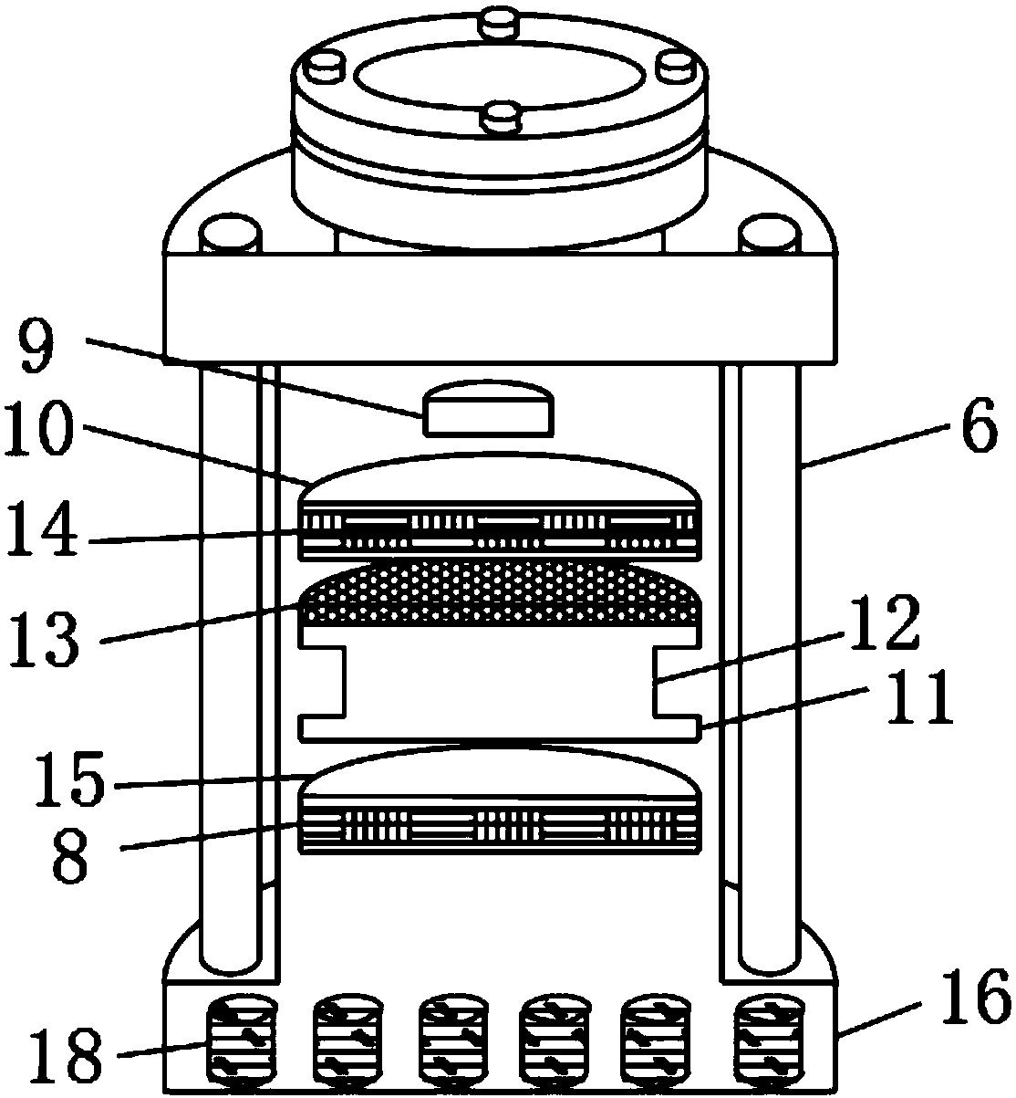 Mechanical sealing mechanism for water pump