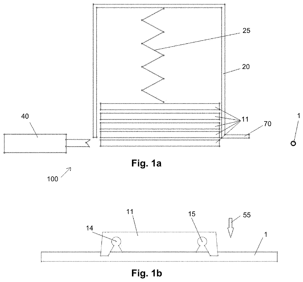 Labeller and method for agricultural bale press