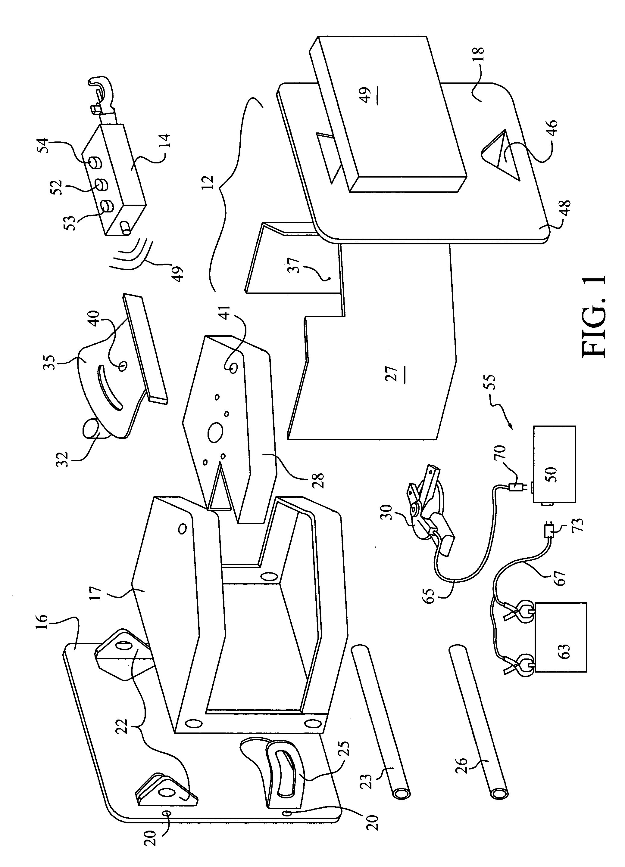 Remotely steerable mount for boat propulsion motor