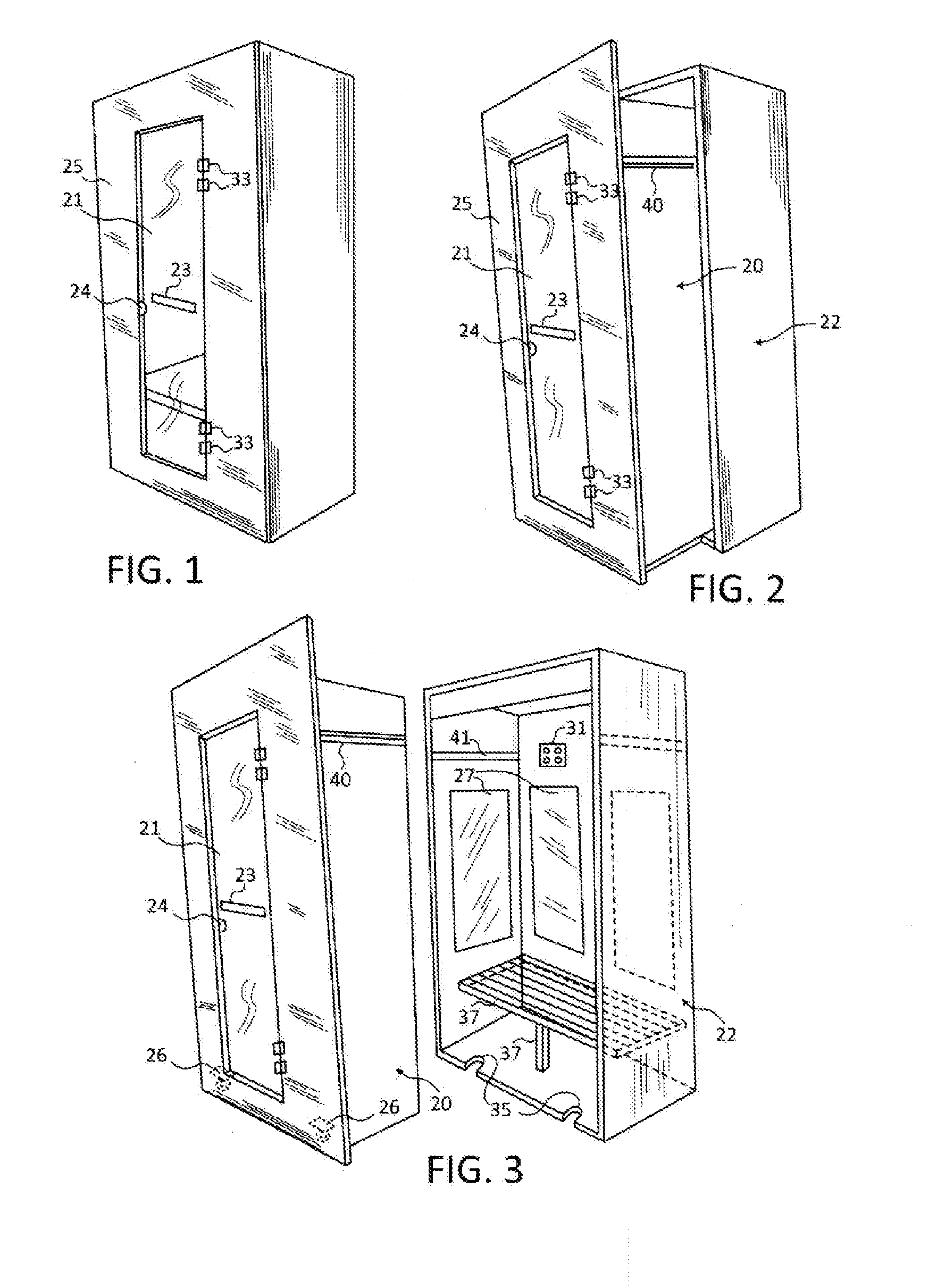 Collapsible multi function sauna and dryer