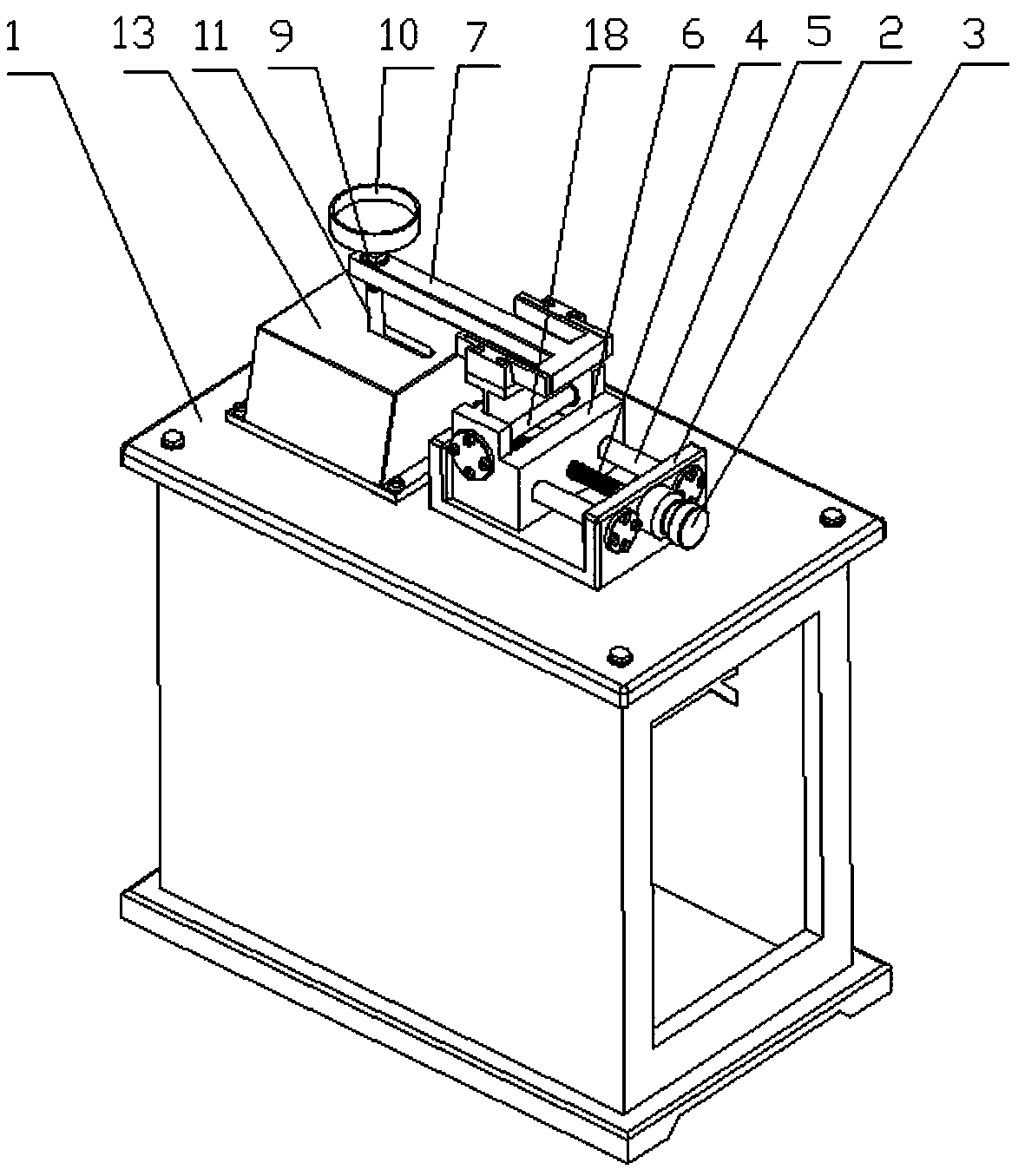 Pin disk friction tester