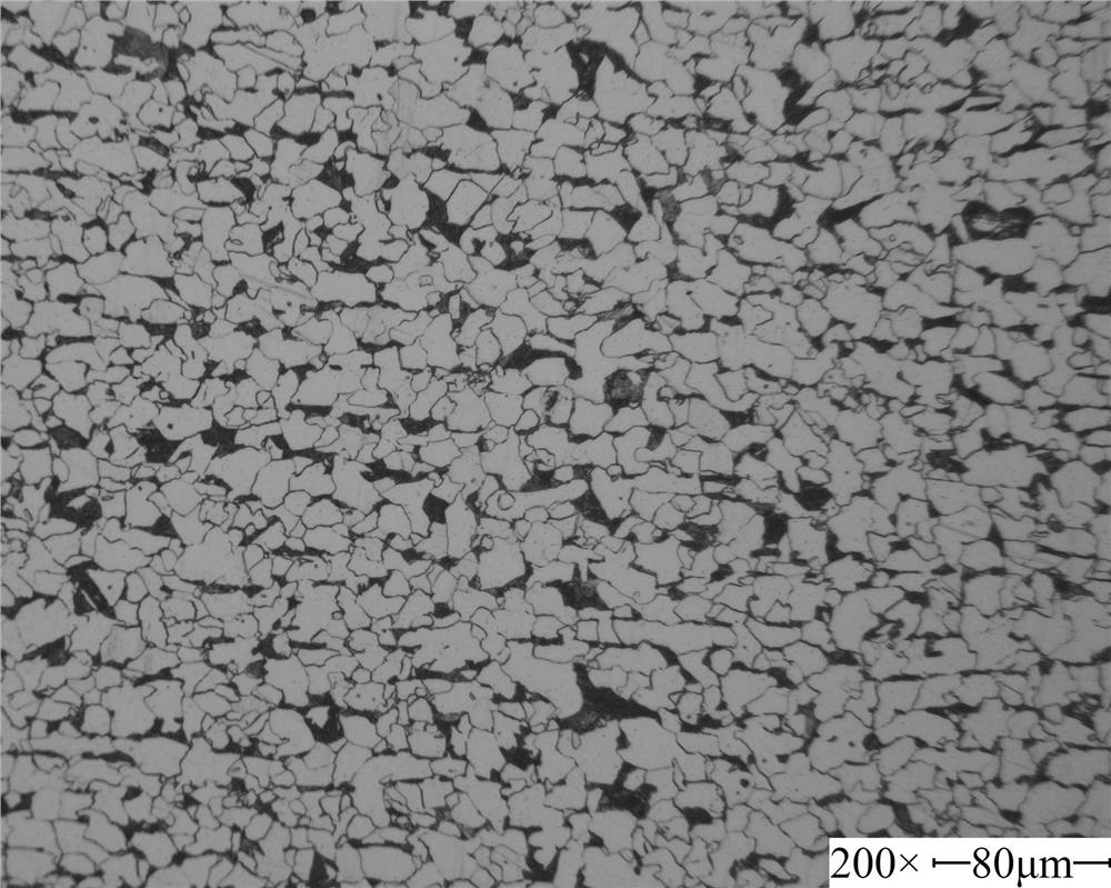 Production process of small low-alloy Q355B angle steel