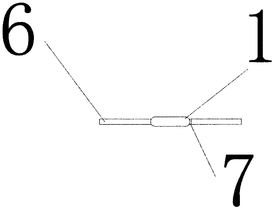 A kind of hook for removing ureteral stent tube