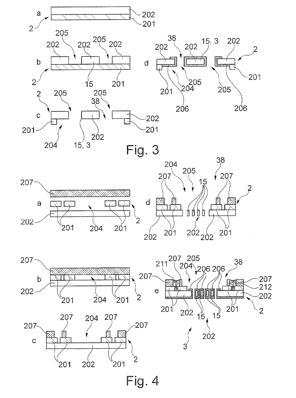 Vaporizer device for an inhaler, in particular for an electronic cigarette product, and fabrication method