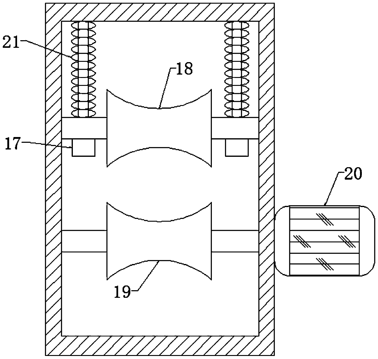 Equipment for removing cement on surfaces of steel pipes of scaffold for building