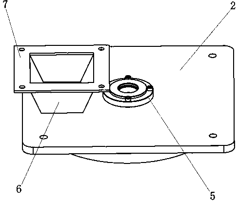 Rotating disk type feeding system of biomass burner