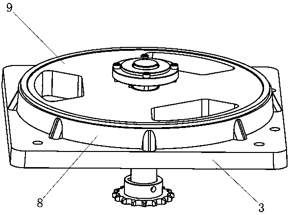 Rotating disk type feeding system of biomass burner