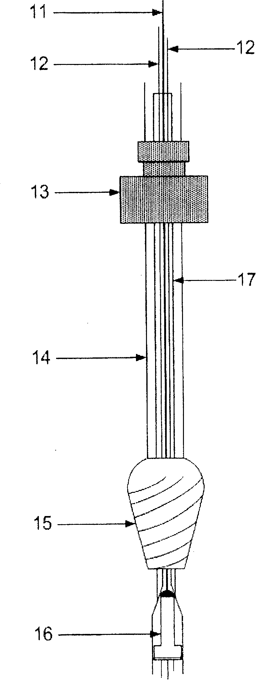 Structure of single photon detecting element