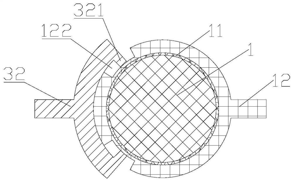 Fire-resistant and fireproof cable and full-horizontal semi-porcelain production technology