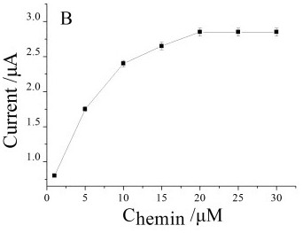 A biosensor for detecting kanamycin and its preparation method