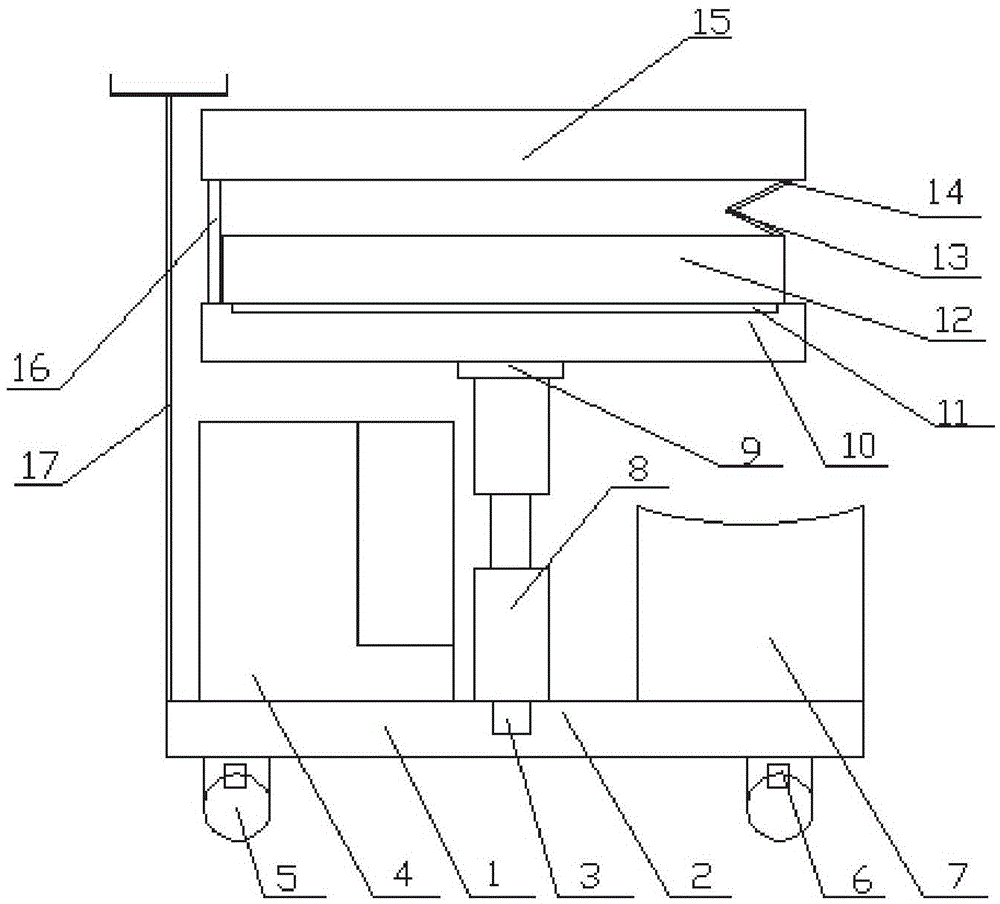 Movable fixed support in operation room