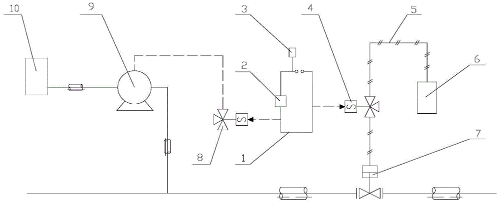 Applicable to the water intake system of caisson type offshore nuclear power plant in case of emergency