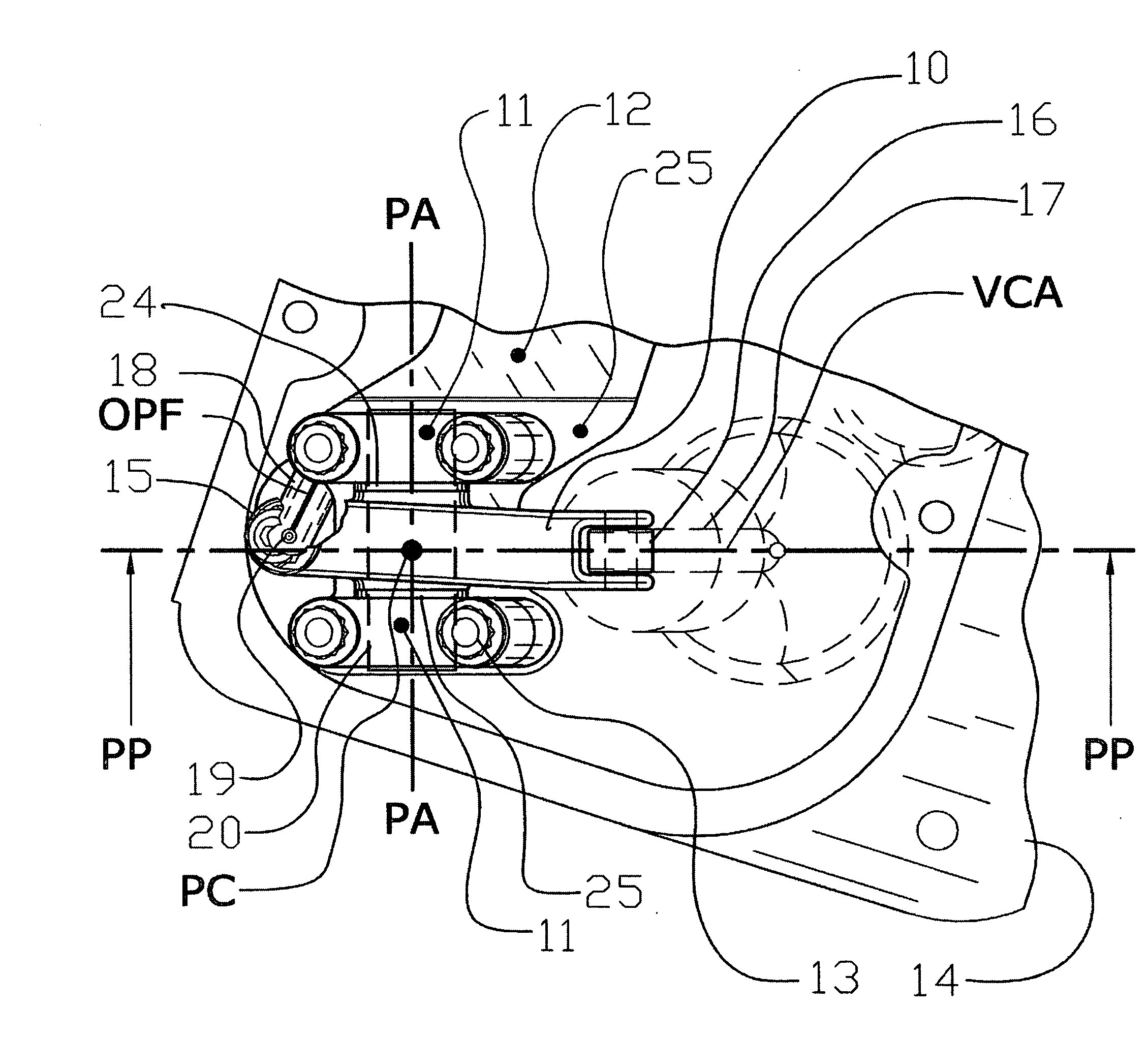 Rocker arm for valve actuation