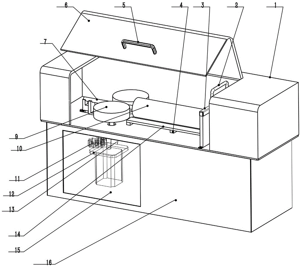 A corrugated box puncture tester