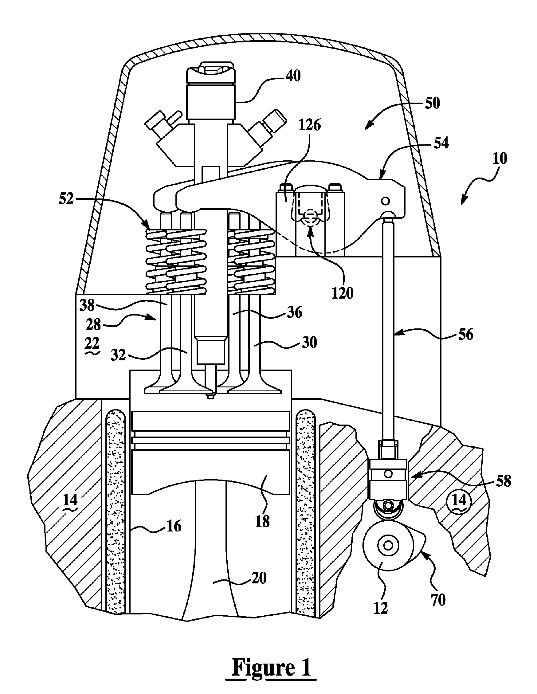 Engine and valvetrain with dual pushrod lifters and independent lash adjustment