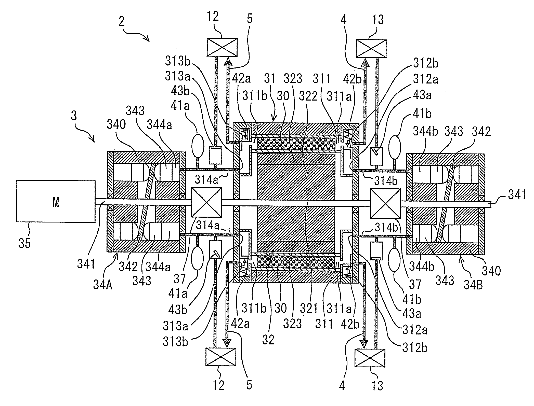 Magnetic heat pump apparatus