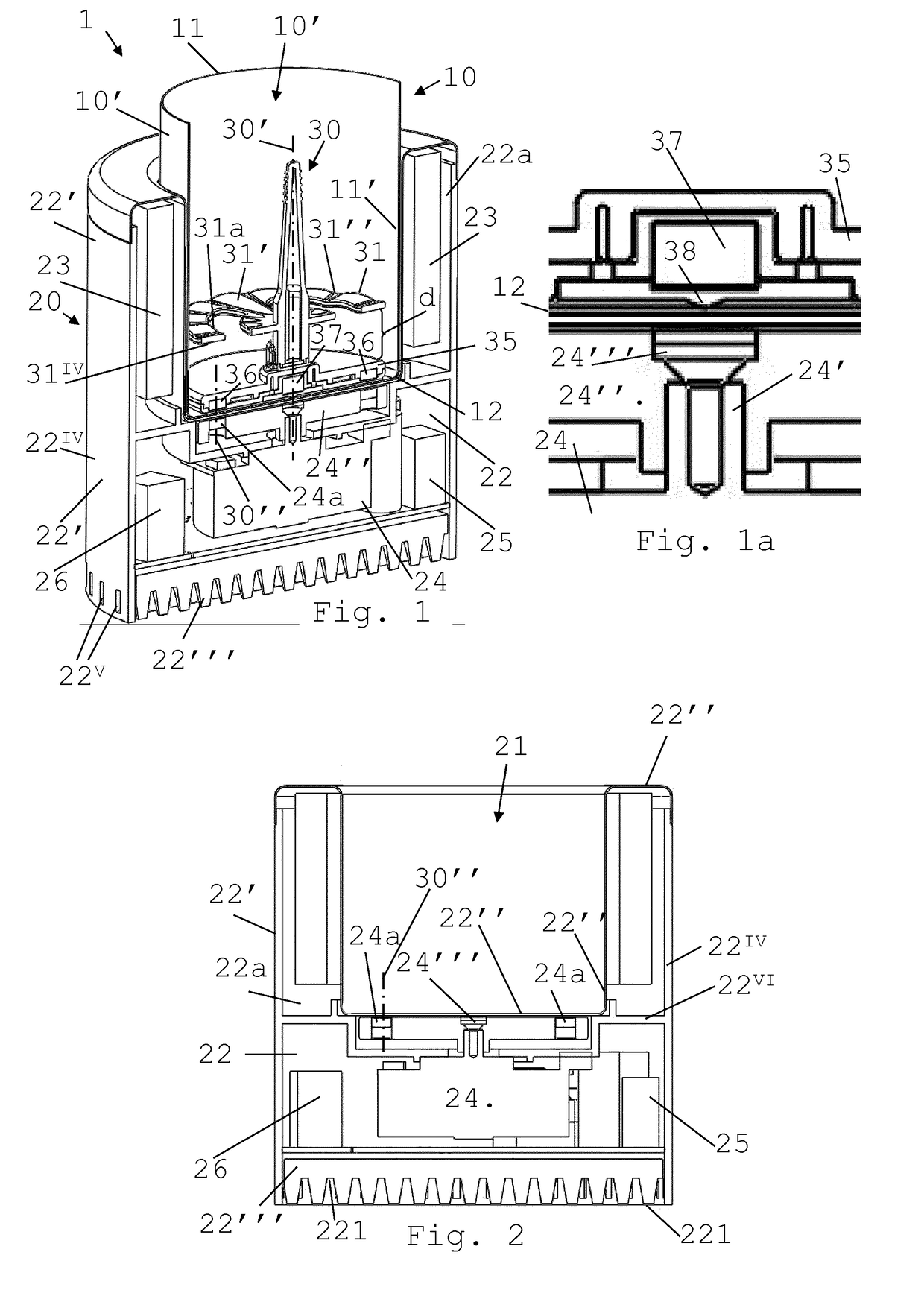 Machine for homogenising a food substance