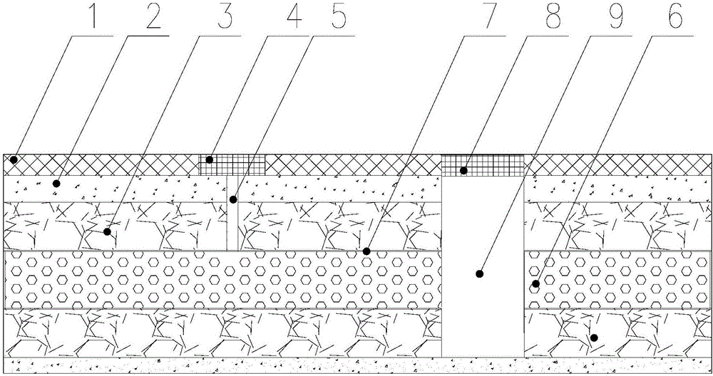 Sponge type rainwater permeation collection and drainage system