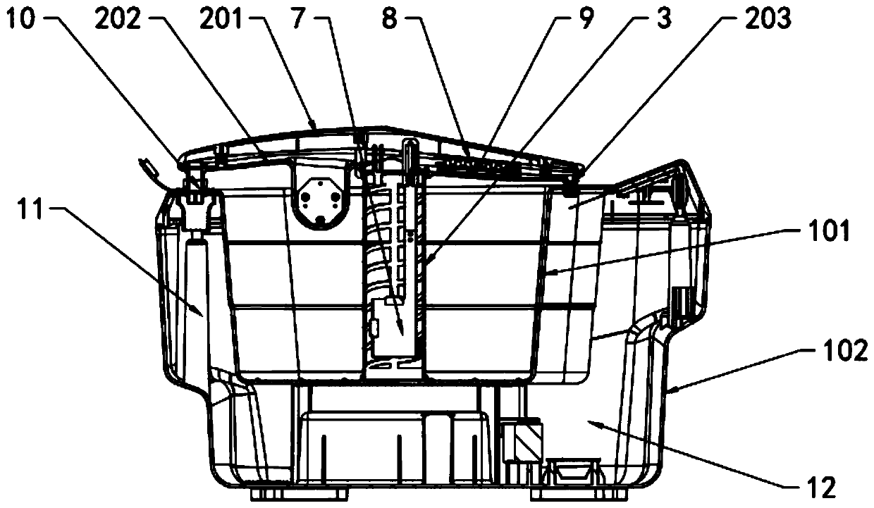 Foot bath device