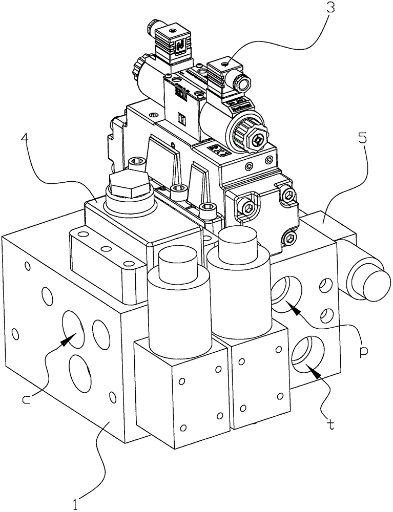 Oil way locking device