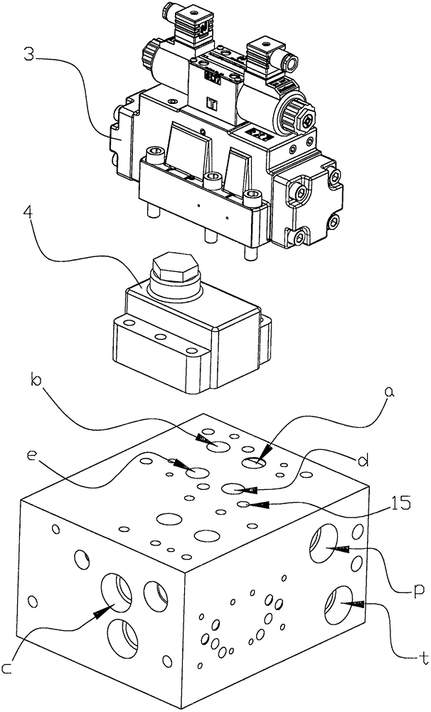 Oil way locking device