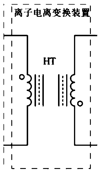 High-voltage display early warning system for static electricity removing device