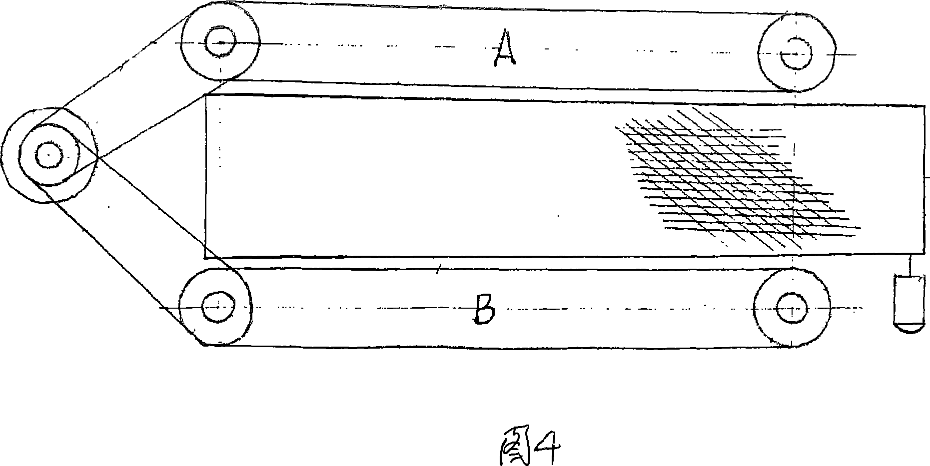 Drying, reforming and transmission device for textile