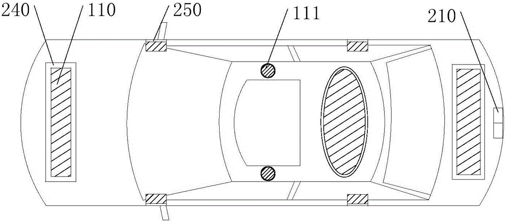 Anti-settling protection device and automobile