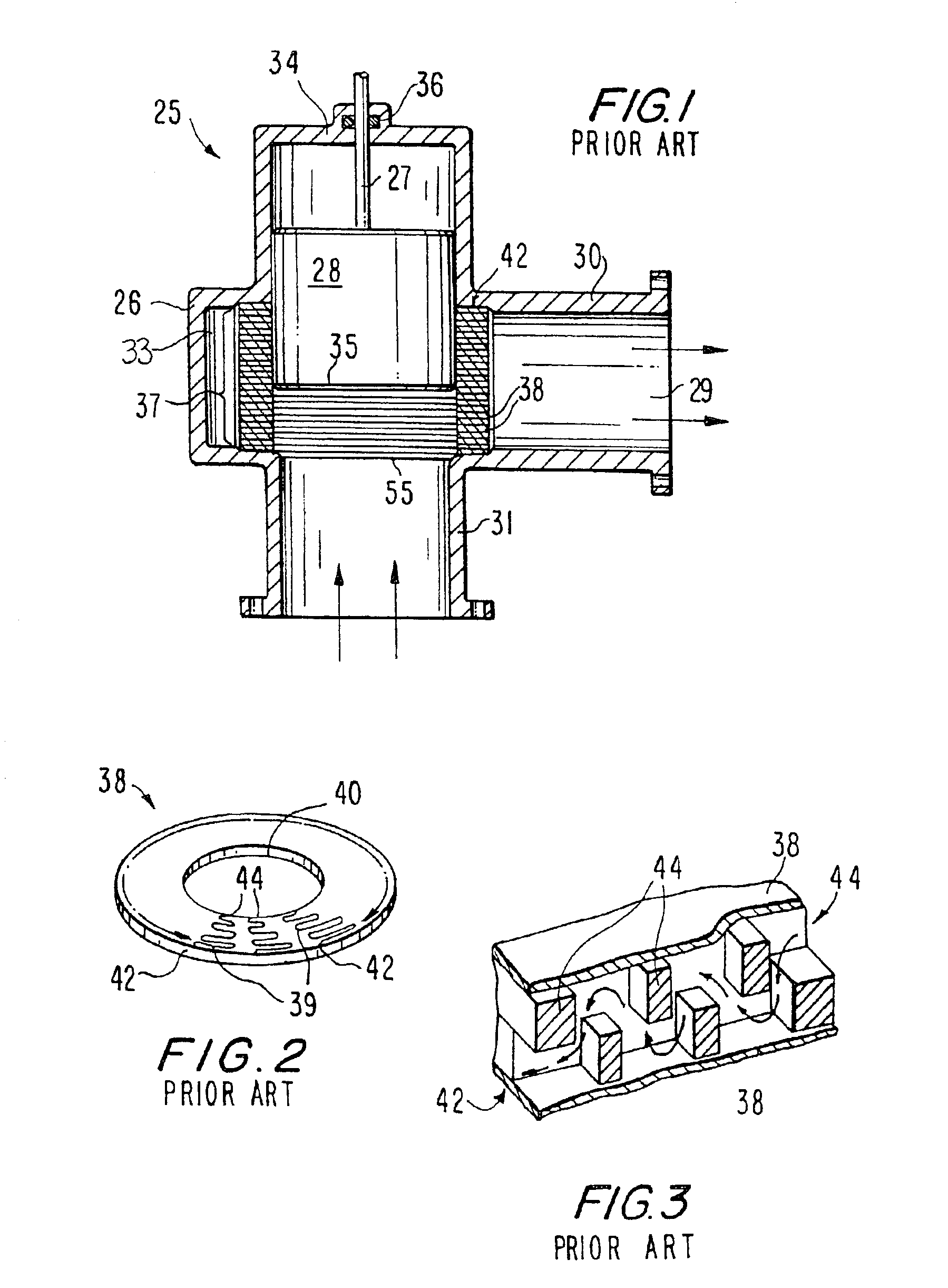 Pressure-reducing control valve for severe service conditions