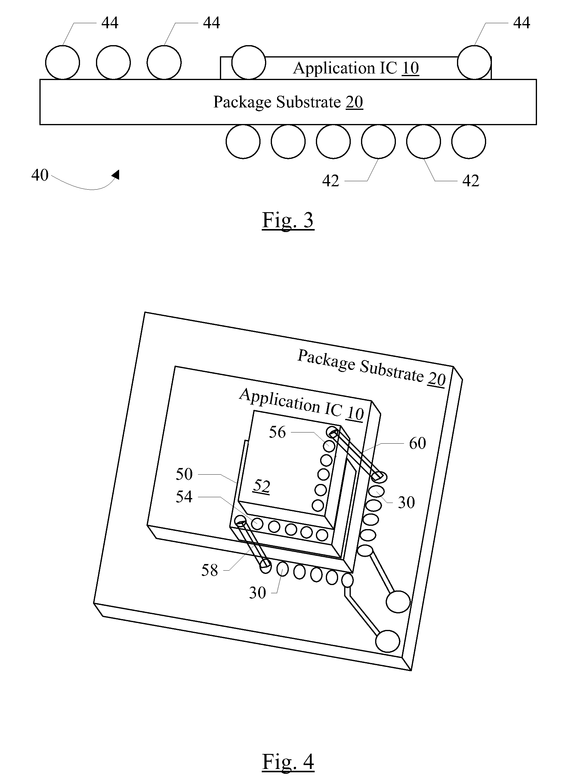 Flexible packaging for chip-on-chip and package-on-package technologies