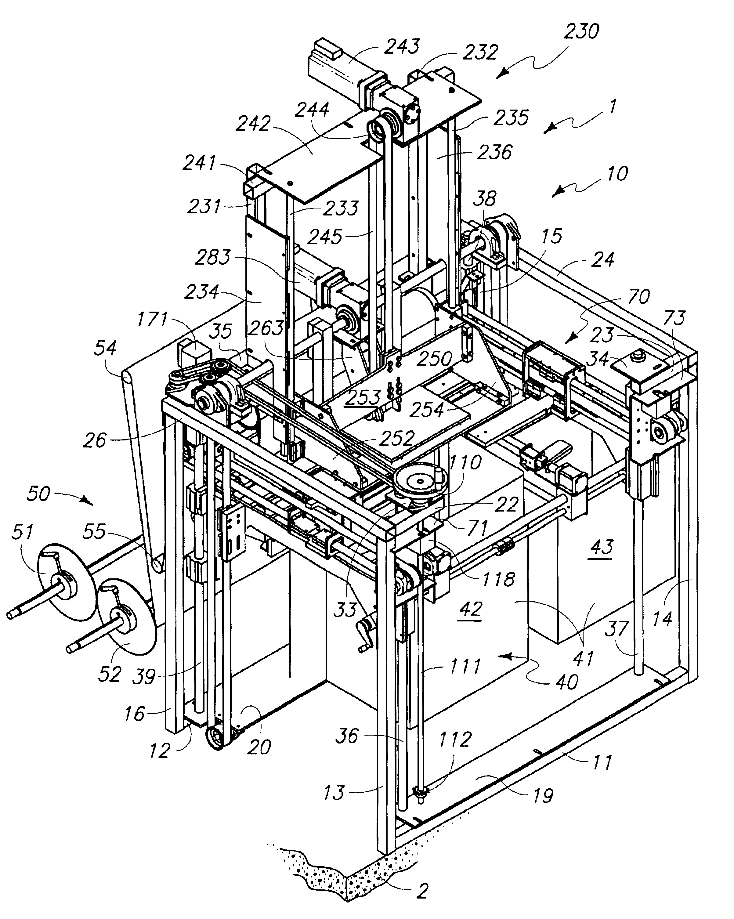 Packaging container liner insertion and cuffing apparatus and methods