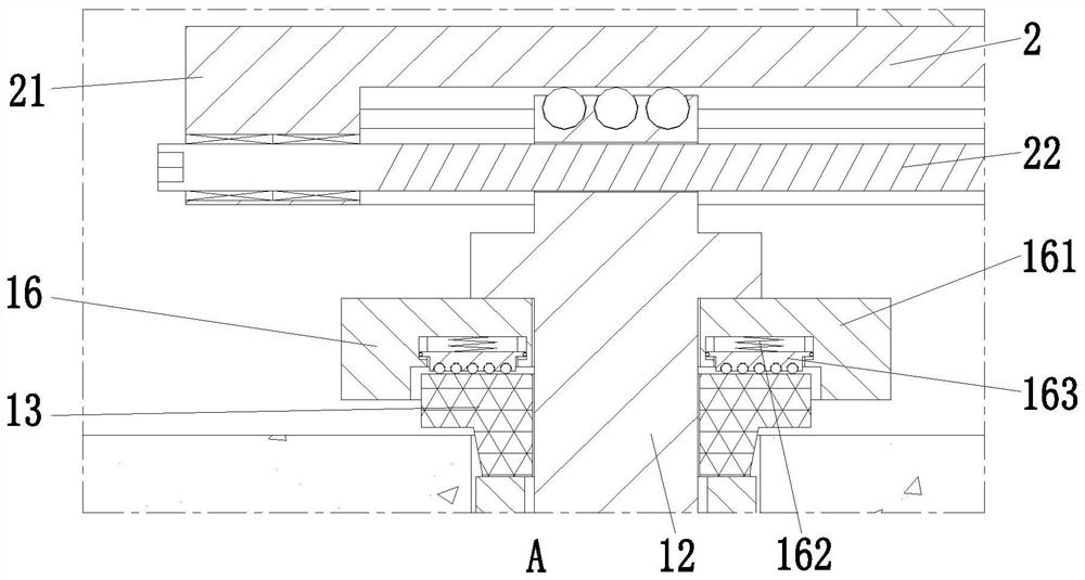 Stainless steel fixing connector for point-supported curtain wall